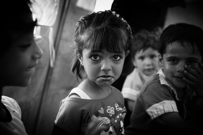 some smiles cannot be forced~ syrian refugee