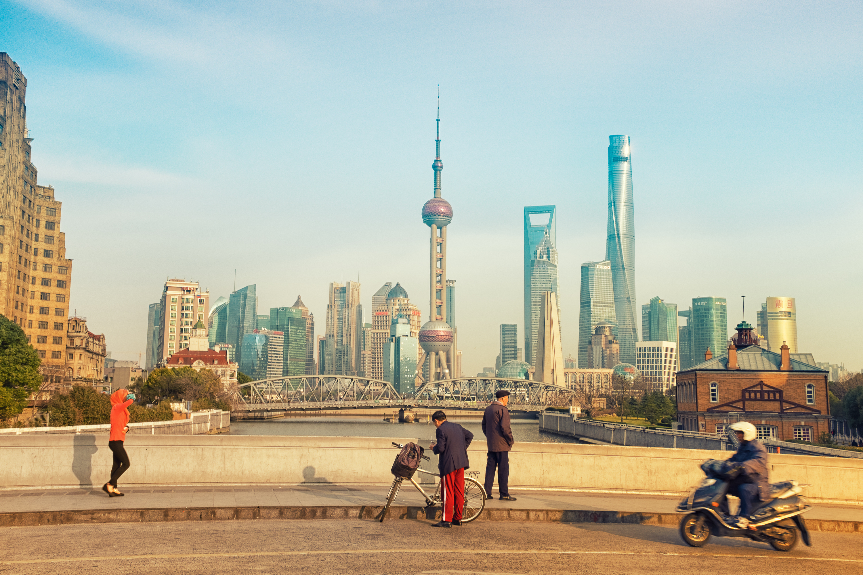 early matinee at the Souzou Creek~ Shanghai