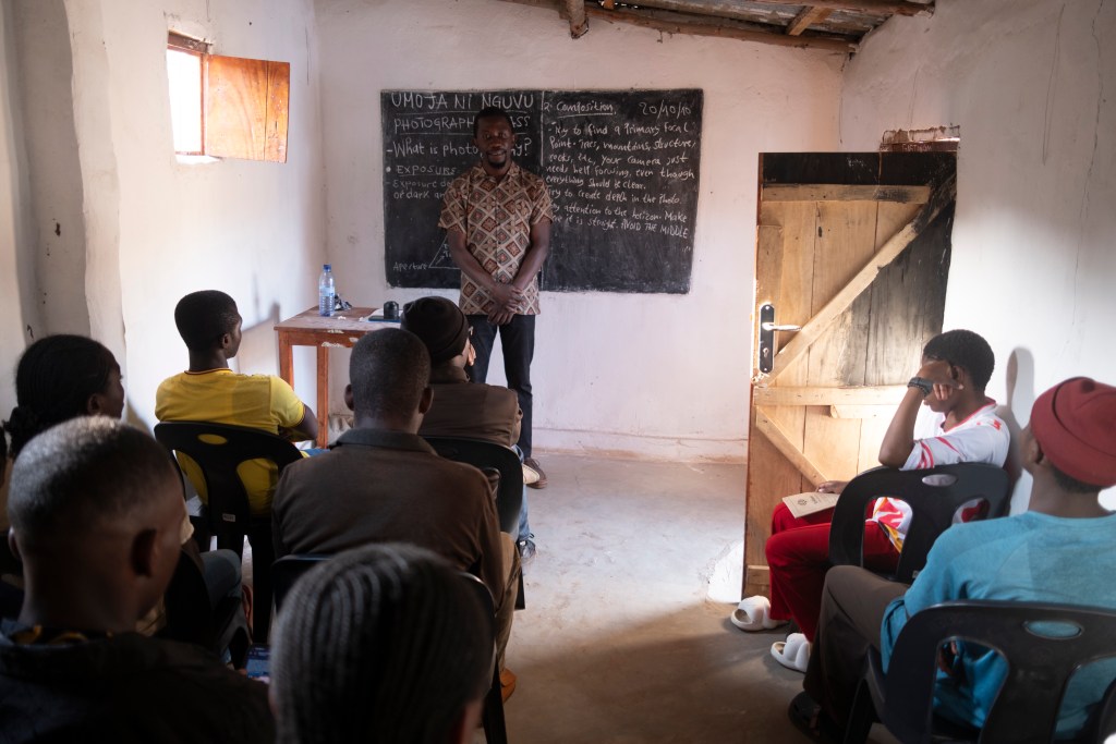 Umoja Ni Nguvu  in Dzaleka refugee camp, is a community organization that empowers youth through education, creativity, and skills development.